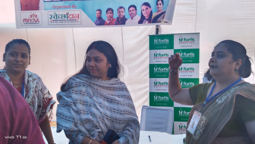 Health and Blood Donation Camp